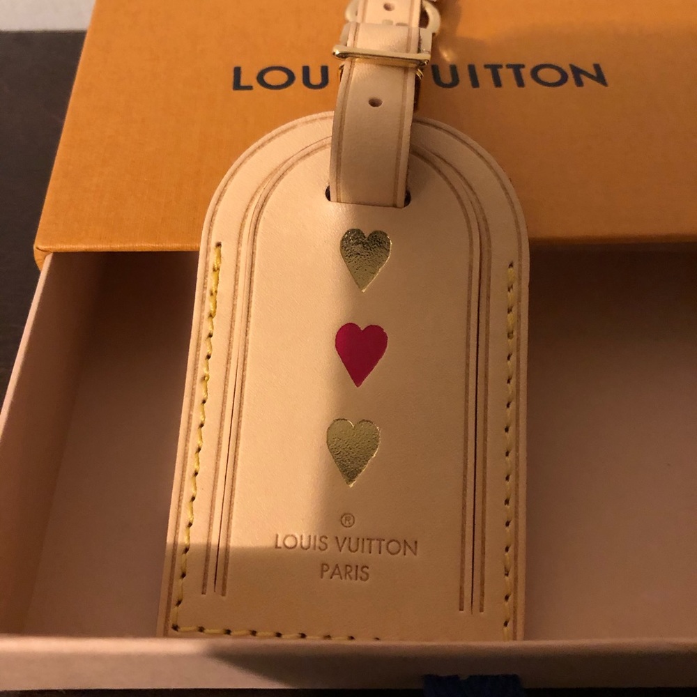 Louis Vuitton luggage tag